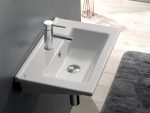 Turkuaz CeraStyle 067200-u Arte Etajerli Lavabo 55×36,5 cm