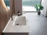 Turkuaz 042100-u Beyaz Blue Etajerli Lavabo 65×47