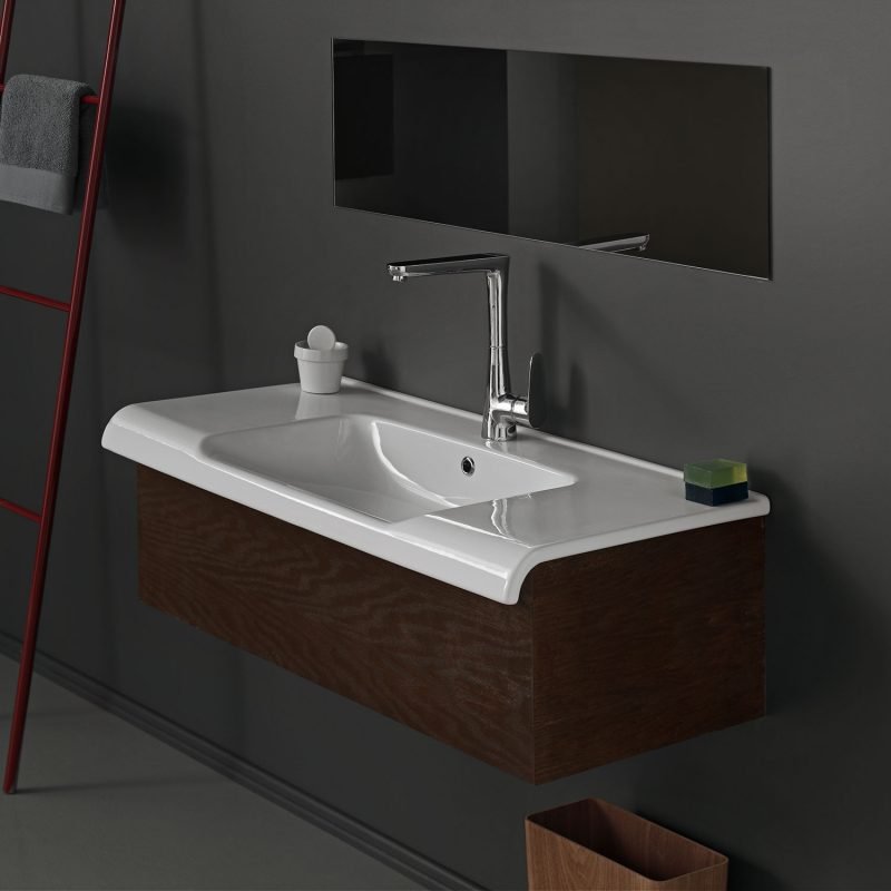 Turkuaz CeraStyle 090800-u Anova Etajerli Lavabo 100×50 cm