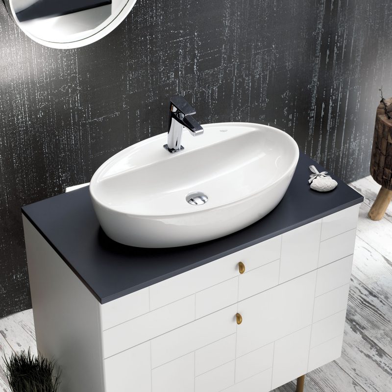 Turkuaz CeraStyle One Serisi 076500-u Çanak Lavabo 67×42 cm