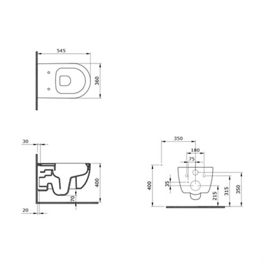 Bocchi V-tondo Asma Klozet Taharet Borusuz Rimless Mat Siyah Kapak Hariçtir 1416-004-0129 3 Bocchi V-tondo Asma Klozet Taharet Borusuz Rimless Mat Siyah Kapak Hariçtir 1416-004-0129 - Görsel 3